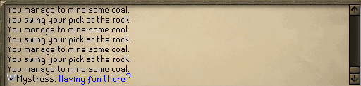 Zybez RuneScape Help's Screenshot of a Player Mod Talking in the Chat Box